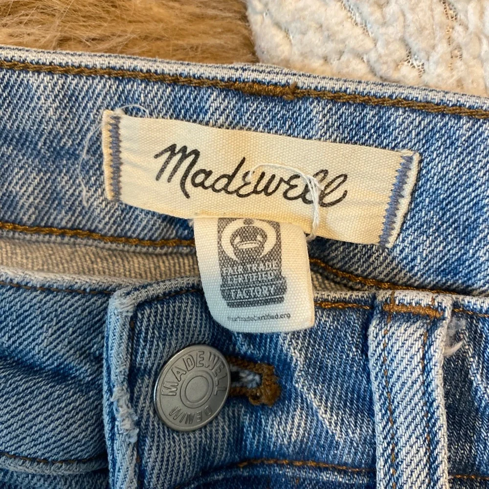 Madewell The Curvy Perfect Vintage Wide-Leg Crop Jean Altoona Wash Size 28 - Picture 9 of 9